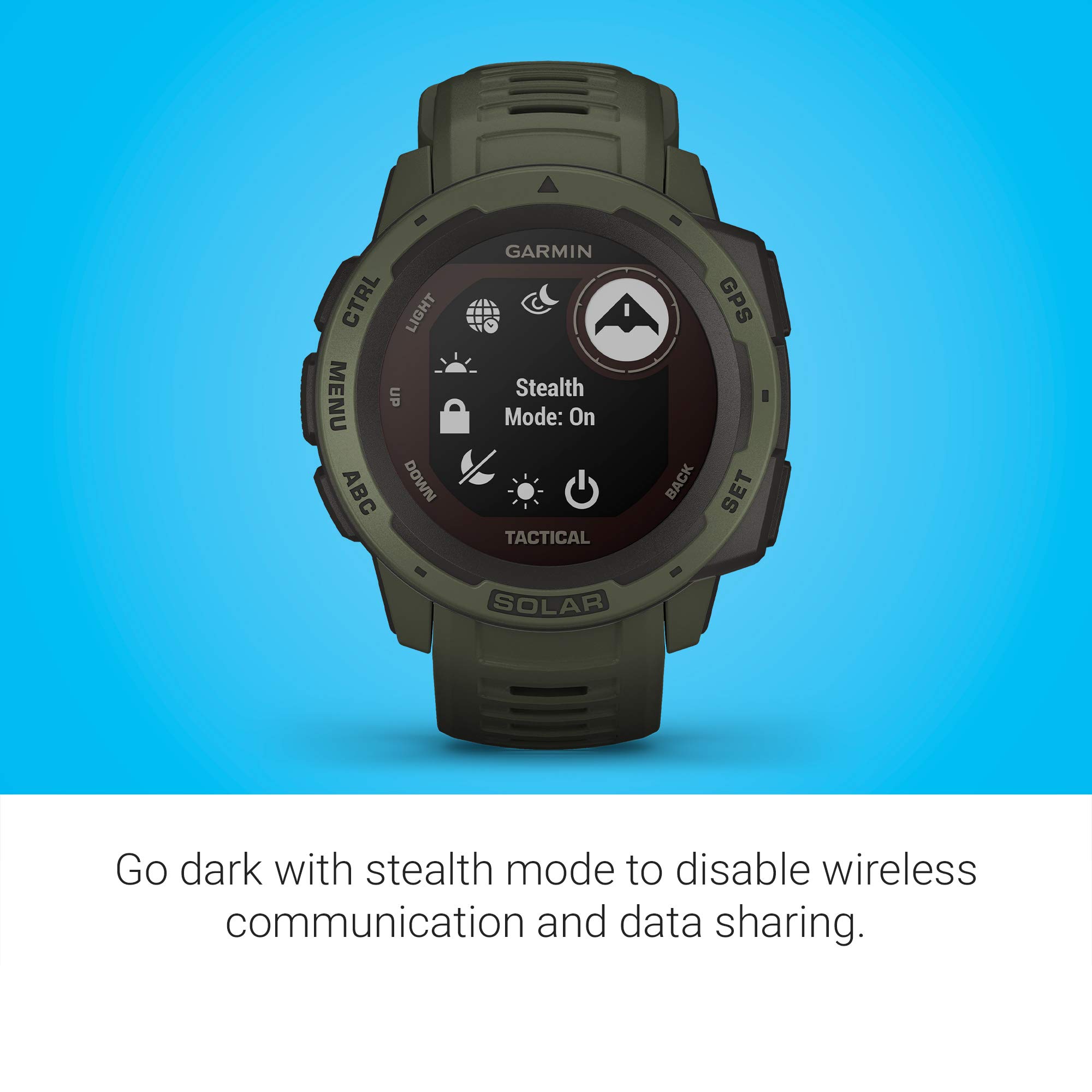 Foto 3 | Reloj Inteligente Garmin Instinct Rugged Outdoor Con Carga Solar - Venta Internacional.