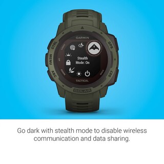 Foto 3 | Reloj Inteligente Garmin Instinct Rugged Outdoor Con Carga Solar - Venta Internacional.
