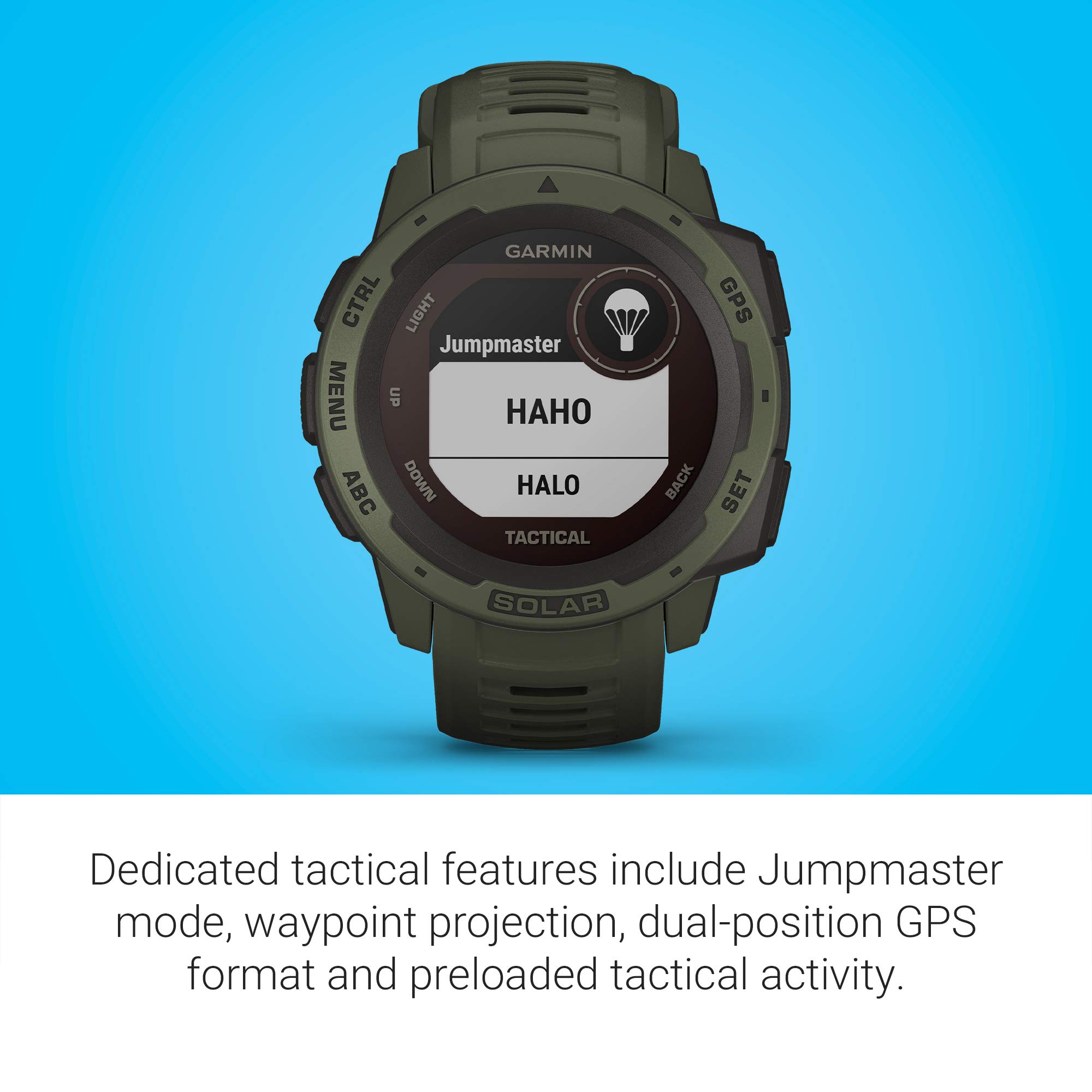 Foto 5 pulgar | Reloj Inteligente Garmin Instinct Rugged Outdoor Con Carga Solar - Venta Internacional.