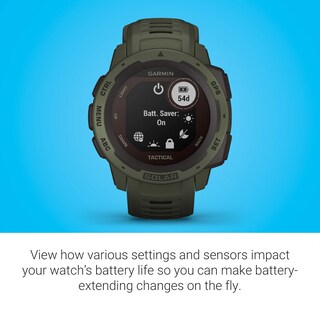 Foto 6 | Reloj Inteligente Garmin Instinct Rugged Outdoor Con Carga Solar - Venta Internacional.
