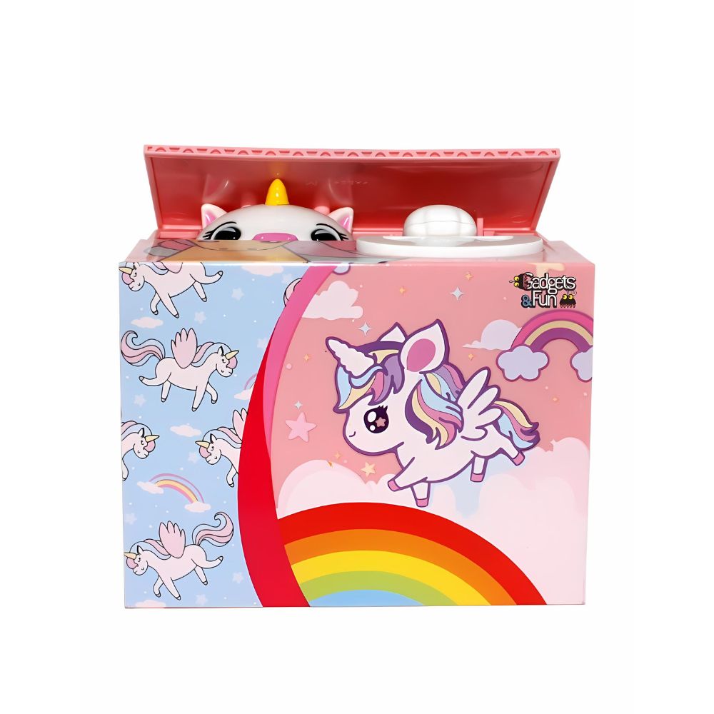 Foto 2 | Alcancía Gadgets&fun De Unicornio Roba Monedas