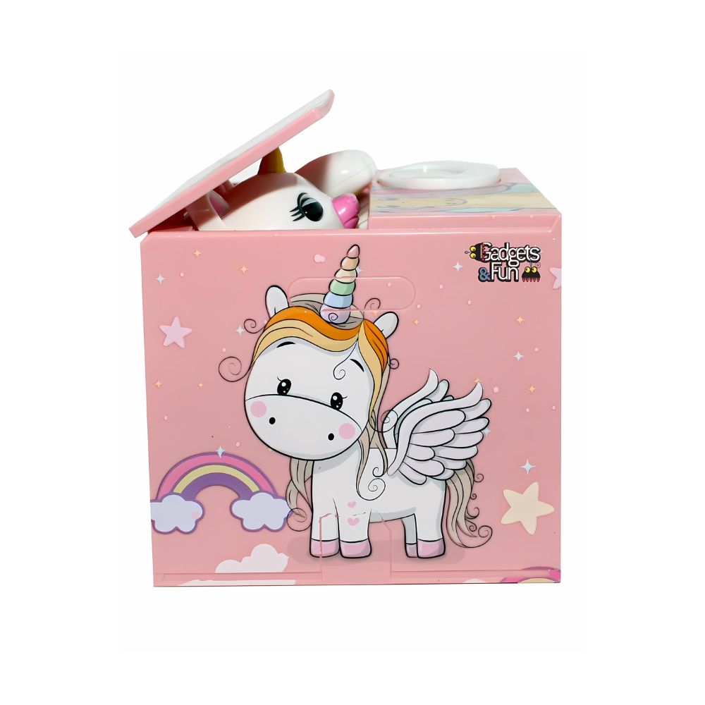 Foto 3 | Alcancía Gadgets&fun De Unicornio Roba Monedas