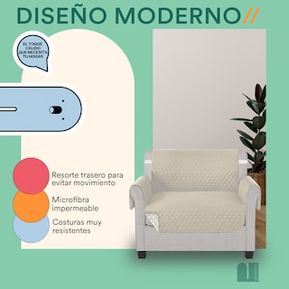 Foto 4 | Cubre Sillón Mubson De 1 Asiento color Beige