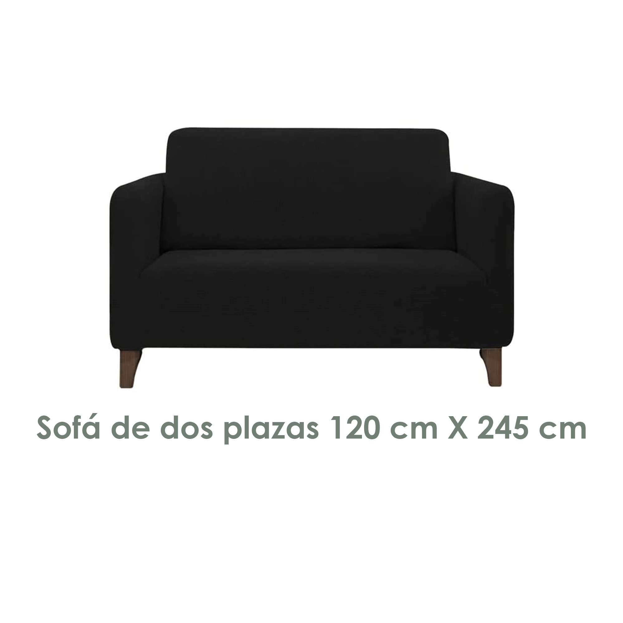 Foto 3 | Cubre Sala Aquila Impermeable color Negro 3 Piezas