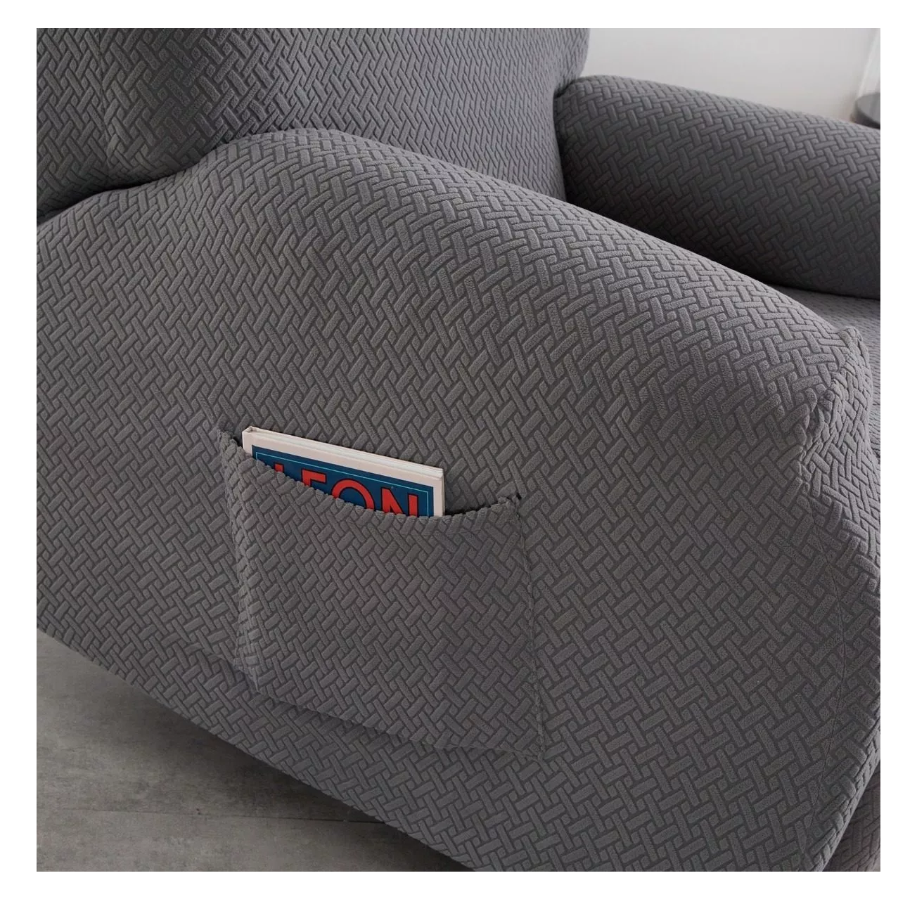 Foto 5 | Funda para Sillón Reclinable Belug color Gris