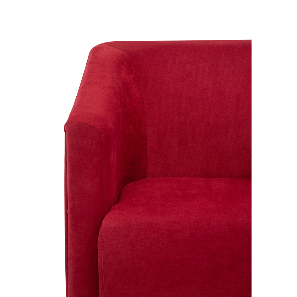 Foto 5 pulgar | Sillón Dicasa Cooper Rojo