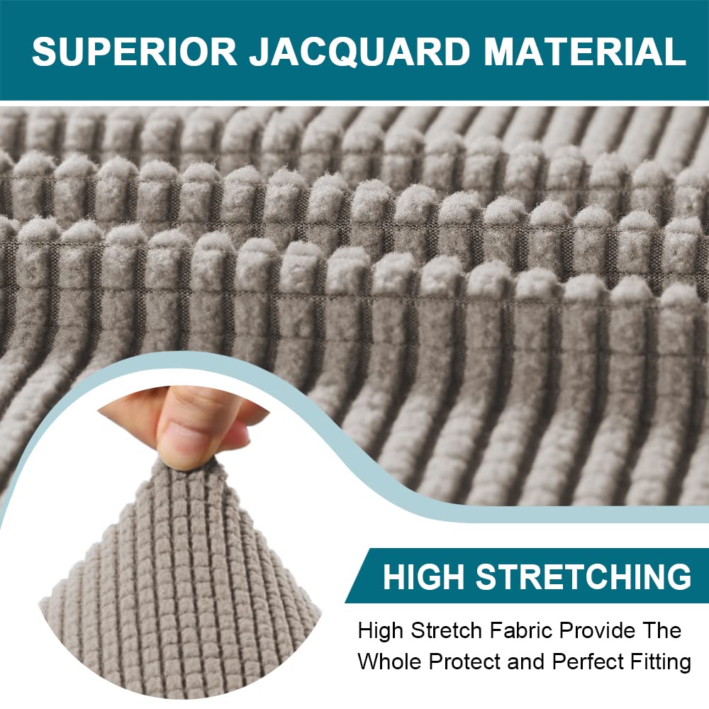 Foto 3 pulgar | Funda De Silla En Forma De T Turquesa Para Sala De Estar, Color Marrón - Venta Internacional.