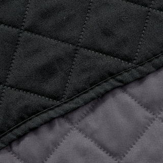 Foto 2 | Protector De Sillón Impermeable 1 Plaza Negro Doble Vista Pesaro