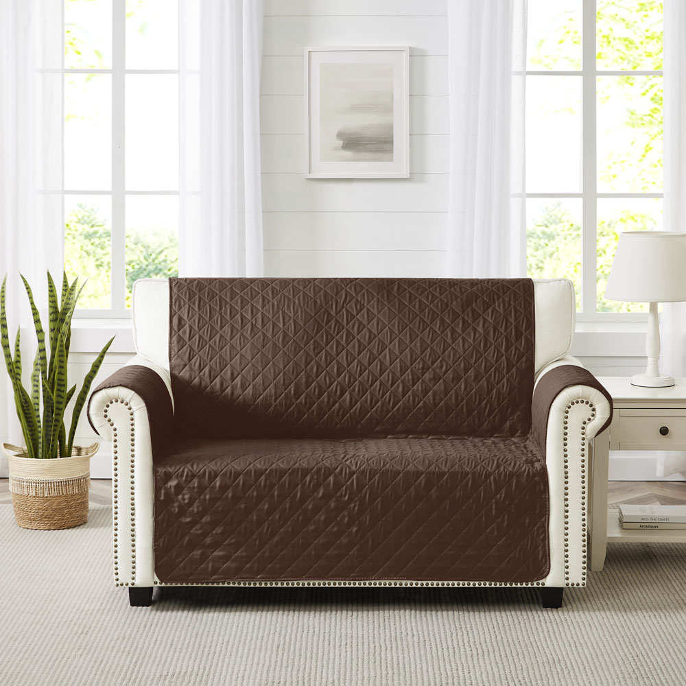 Foto 4 pulgar | Set De Protector De Sillón Impermeable1 Plaza, 2 Y 3 Plazas Café Doble Vista Imola