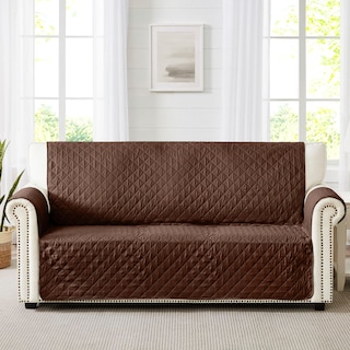 Foto 4 | Set De Protector De Sillón Impermeable1 Plaza, 2 Y 3 Plazas Café Doble Vista Imola