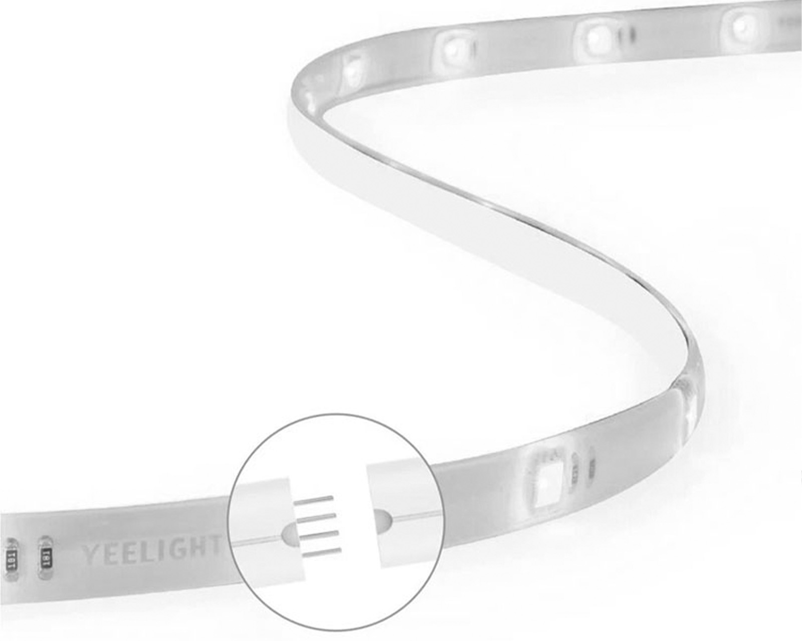 Foto 4 pulgar | Tira de Luz Led Yeelight Lightstrip Plus color Blanco