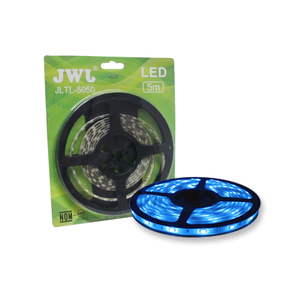 Foto 2 pulgar | Tira de Led Jwj Jltl-5050 de 22w Ip20 color Azul