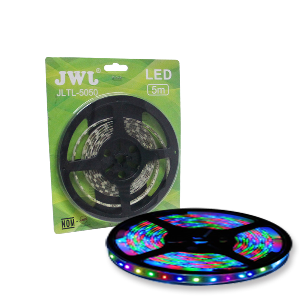 Foto 2 pulgar | Tira de Led JWJ Jltl-5050 Multicolor de 22 W Ip20 RGB