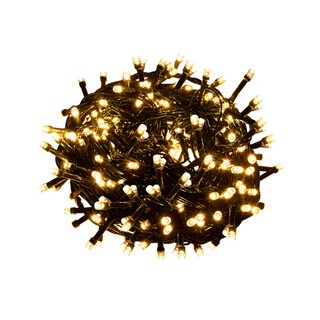 Foto 1 | Serie Decorativa Luz Led color Blanca Cálida 140 Focos 8 Funciones Cable color Verde 6.3 m