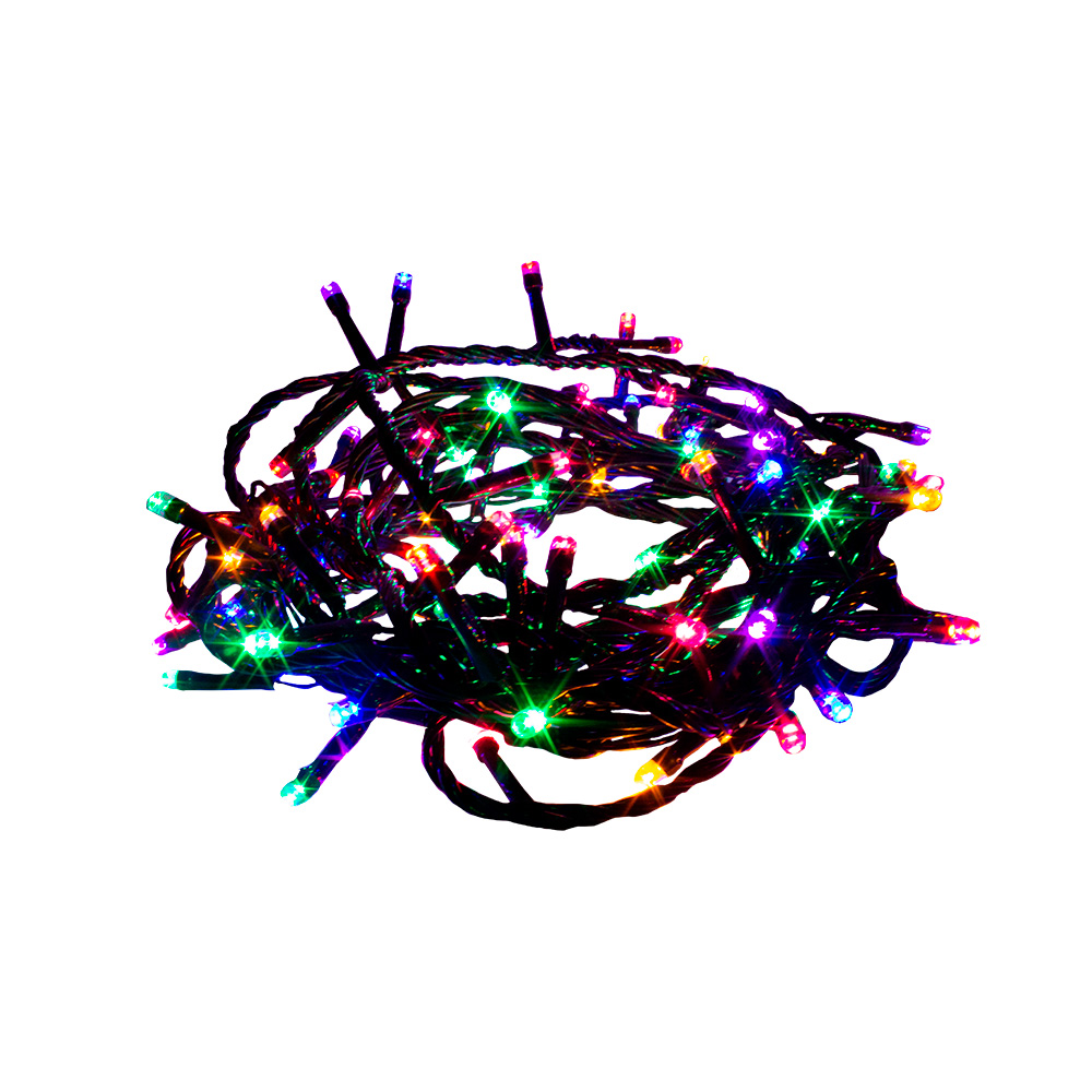 Foto 2 pulgar | Serie Decorativa Luz Led Multicolor Musical 140 Focos 8 Funciones Cable color Verde 6 m