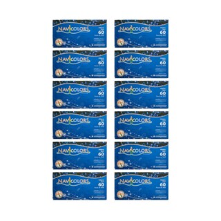 Foto 1 | Serie Decorativa Paquete 12 Pz Luz Led color Azul 60 Focos 8 Funciones Cable color Azul 3 M
