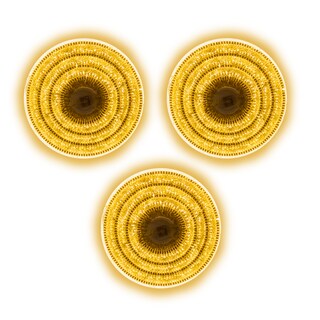 Foto 1 | Serie Decorativa Importadora La Merced Paquete 3 Piezas Luz Led Cálida/Amarillo 400 Focos 8 Funciones Cable 18 m