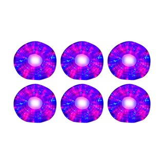Foto 1 | Manguera Decorativa Paquete 6 Pz Luz Led Mixta color Rosa/Azul Uso Exterior/interior Cable Recubierto Gel 10 m