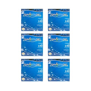 Foto 1 | Serie Decorativa Paquete 6 Pz Luz Led Azul Musical 140 Focos 8 Funciones Cable color Azul 6 m