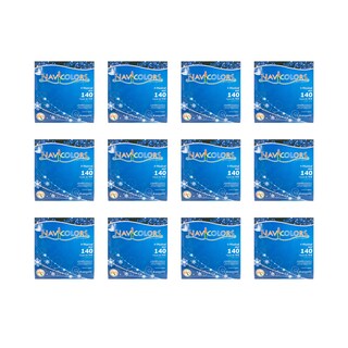 Foto 1 | Serie Decorativa Importadora La Merced Paquete 12 Piezas Luz Led Azul Musical 140 Focos 8 Funciones Cable Azul 6 m