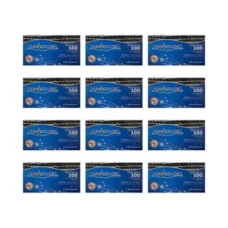 Foto 1 | Serie Decorativa Importadora La Merced Paquete 12 Piezas Luz Led Multicolor 100 Focos 8 Funciones Cable Blanco 5 m