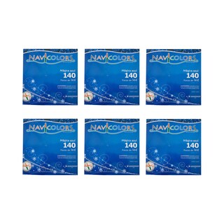 Foto 1 | Serie Decorativa Importadora La Merced Luz Led Azul Paquete 6 Piezas 140 Focos 8 Funciones Cable 6.3 m