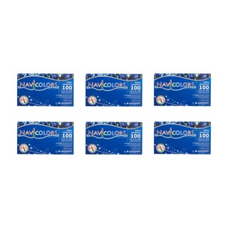 Foto 1 | Serie Decorativa Importadora La Merced Luz Led Azul/Blanco Paquete 6 Piezas 100 Focos 8 Funciones Cable 6.6 m