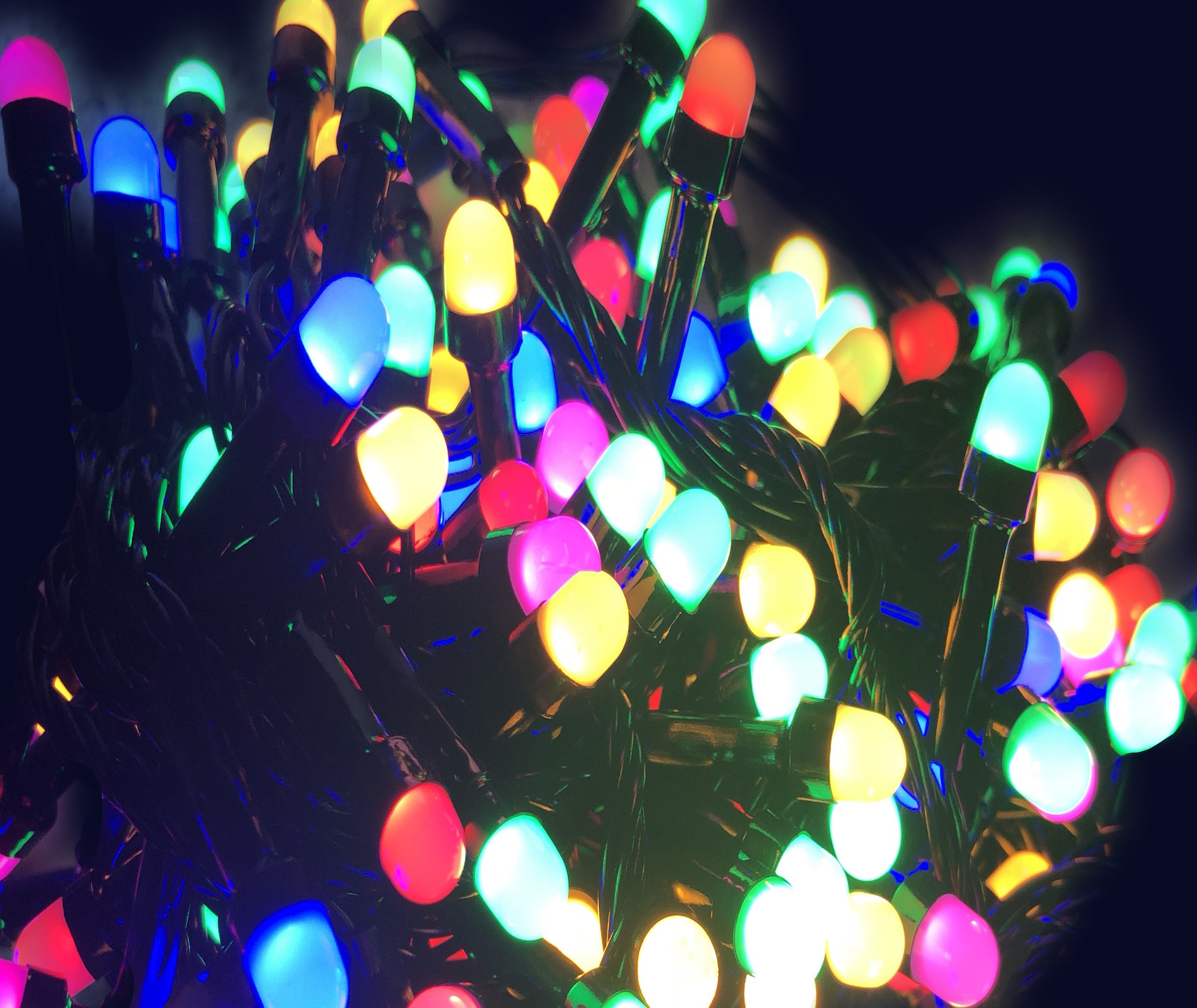 Foto 3 pulgar | Serie de 300 Luces Led Navideñas Distribuidora El Alquimista Multicolor con Focos Tipo Perla