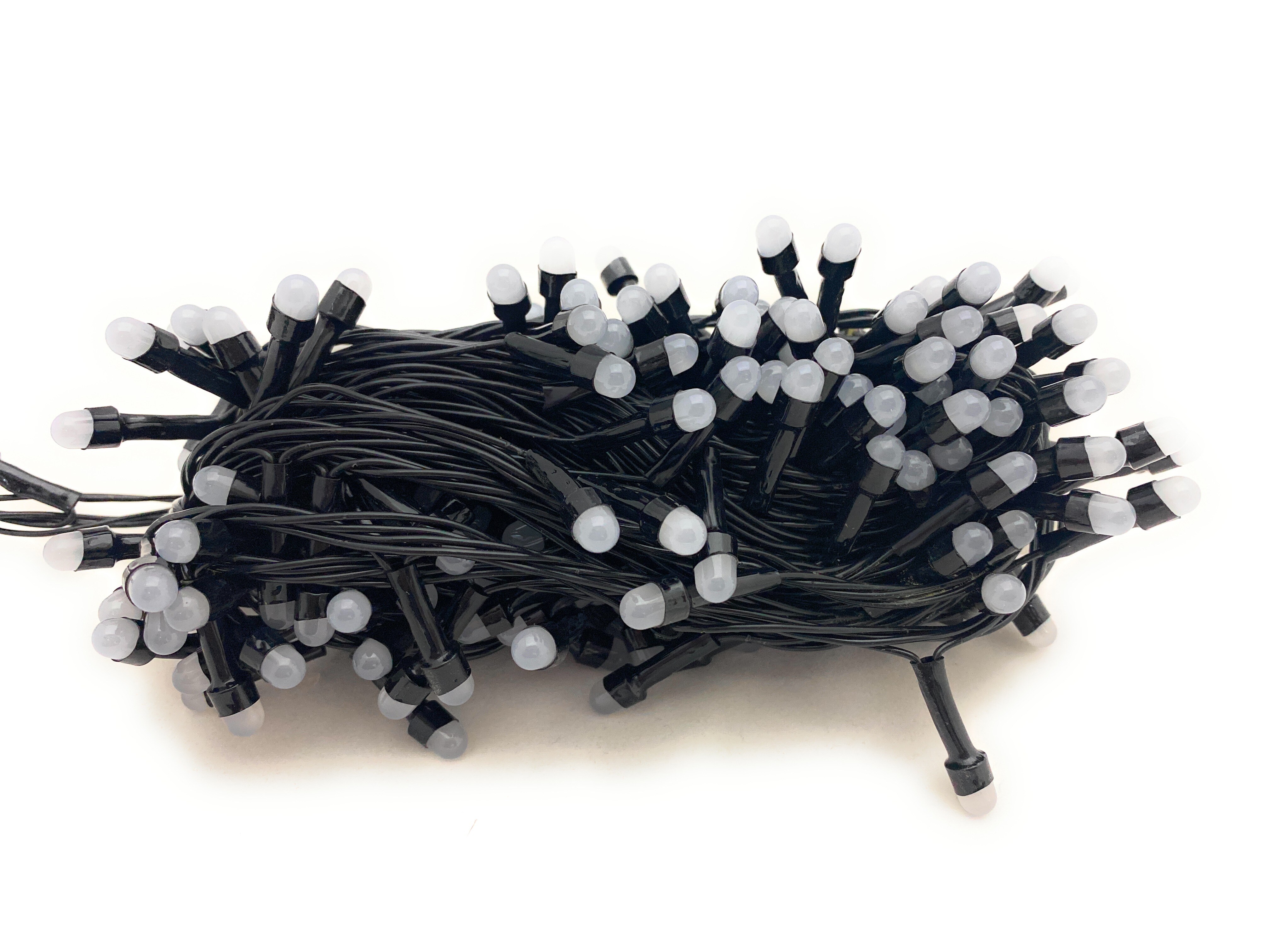 Serie de 500 Luces Led Navideñas Distribuidora El Alquimista Multicolor con Focos Tipo Perla $973