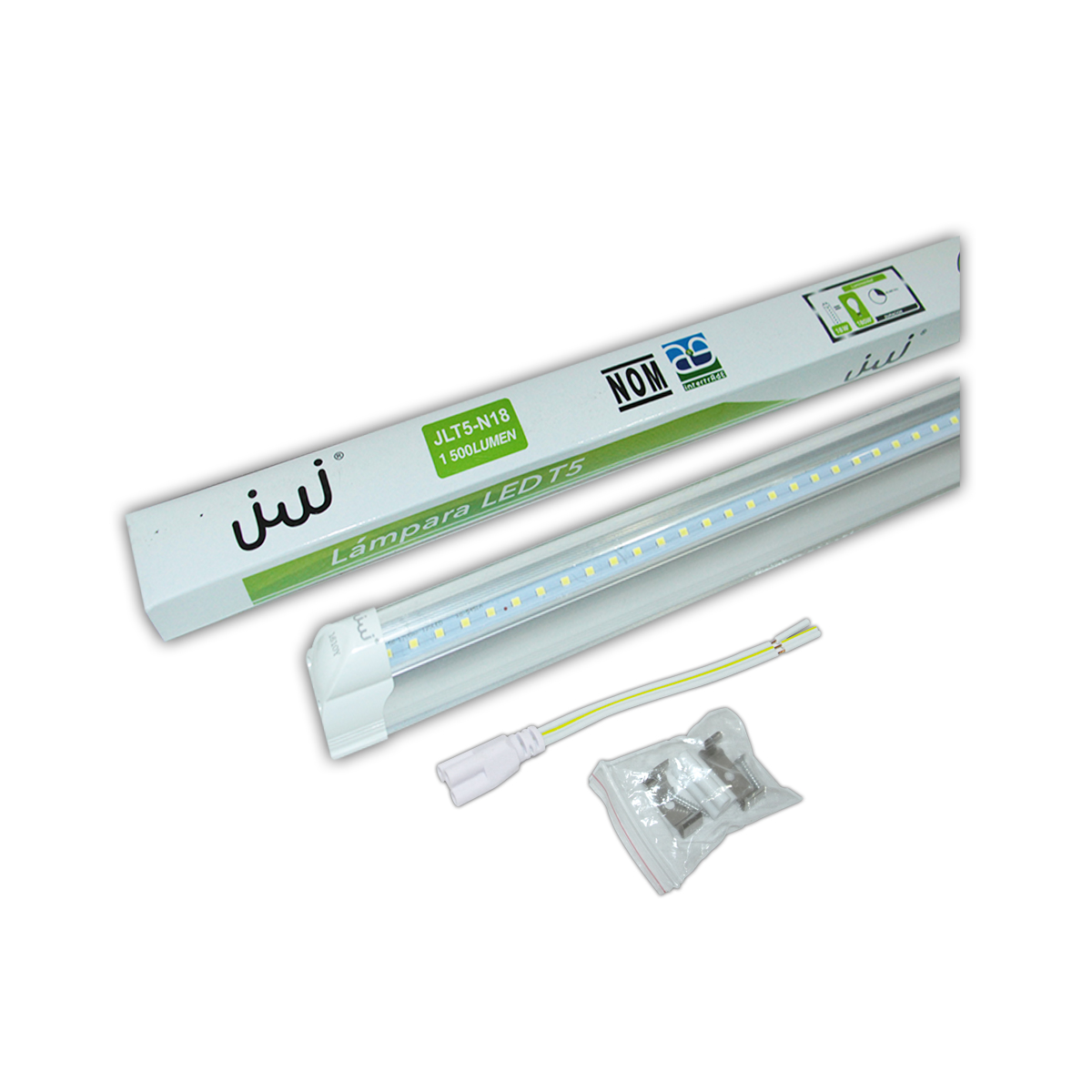 Foto 3 pulgar | Luminaria de Led con Base Integrada 120 cm Jwj Jlt5-n18tb 18w Luz Blanca