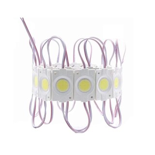 Foto 1 | Kit Módulos De 9 Led Cob Plasma Redondos Alta Intensidad 2.4w Amarillo Estetoscopio Eo Safe Imports Esi-410 Amarillo