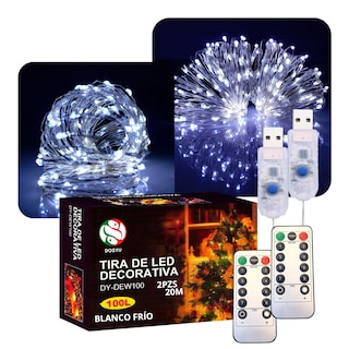 Foto 1 | Tira de Cobre Led Impermeable Dosyu Dy-dew100 color Blanco 20m