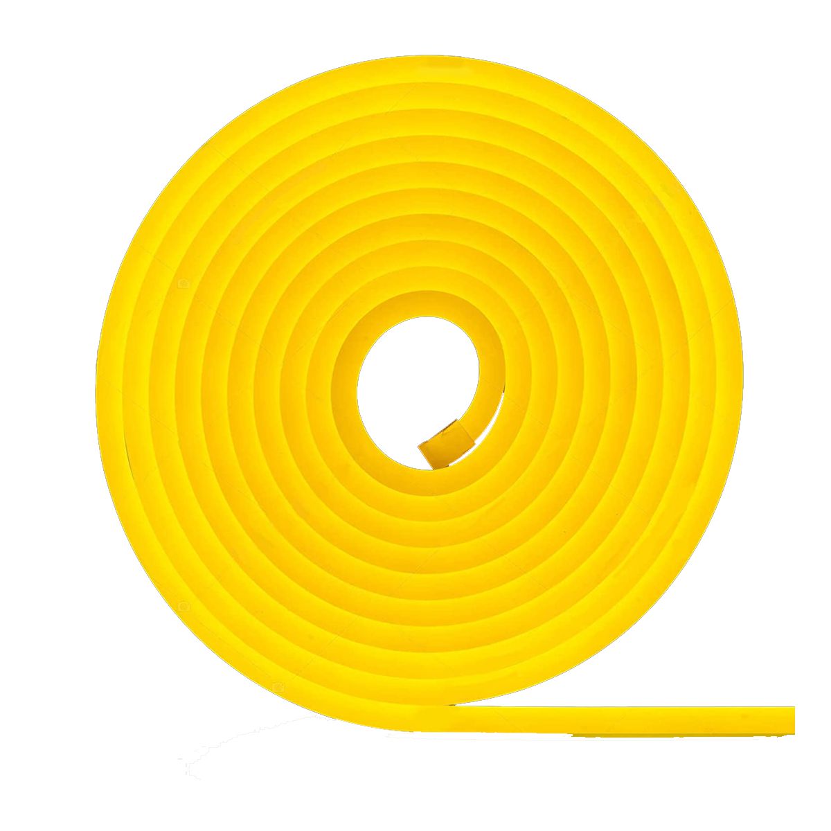 Tira Flexible Led Genérica 2580RGBAMARILLO color Amarillo 5 m con Eliminador de Corriente