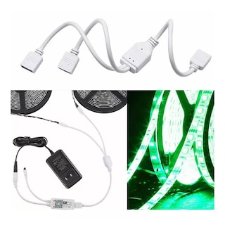 Foto 3 | Conector para Unir Tira Led Rgb 4 Pines 10mm 74 Piezas