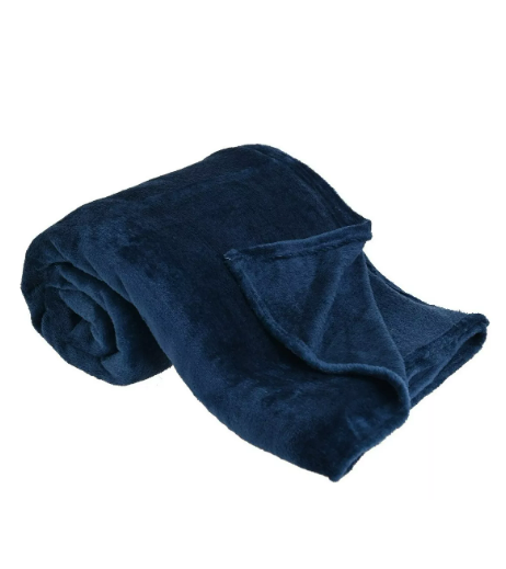 Foto 3 pulgar | Cobija Super Suave, Cobertor Frazada Matrimonial, Premium Color Azul Petróleo