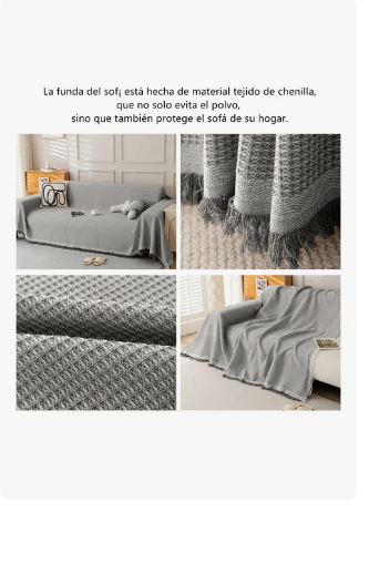 Foto 4 pulgar | Cubre Sala Sofa Protector Fundas Para Salas 180*230cm Suela Funda Para Sillones