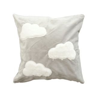 Foto 1 | Paquete de 2 Fundas para Cojín Decorativas 43x42 cm Gris