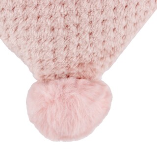 Foto 2 | Cojín Suave Cuadrado Rosa 45cm