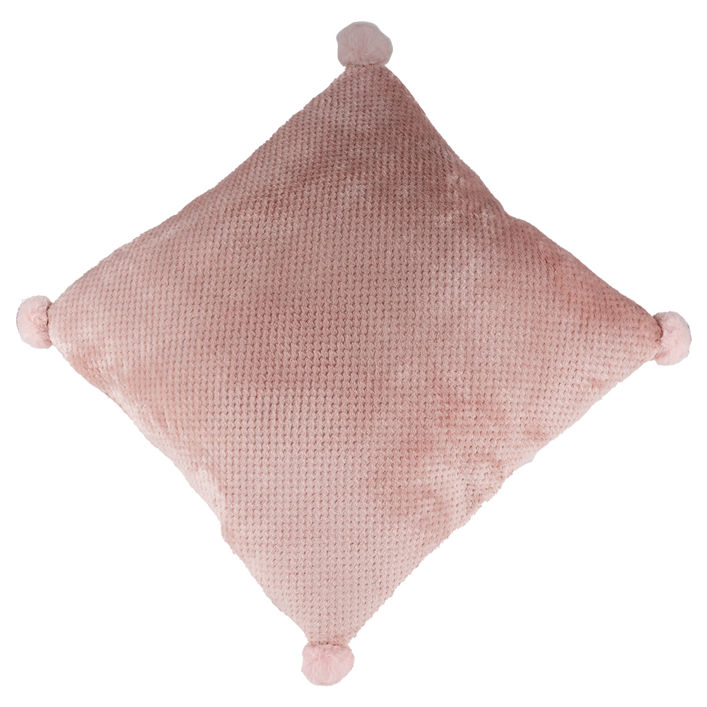 Foto 5 | Cojín Suave Cuadrado Rosa 45cm