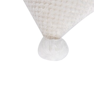 Foto 2 | Cojín Suave Cuadrado Blanco 45cm