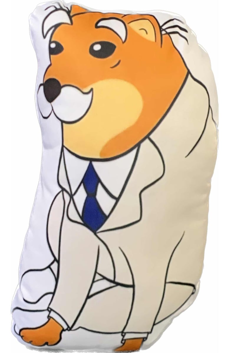 Almohada Grande de Cheems Doctor Sublimada 38 cm $821
