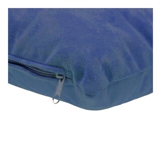 Foto 3 | Cojines Decorativos Rectangulares Azul Edelweiss Para Sala Y Recámara Con Relleno 2 Piezas