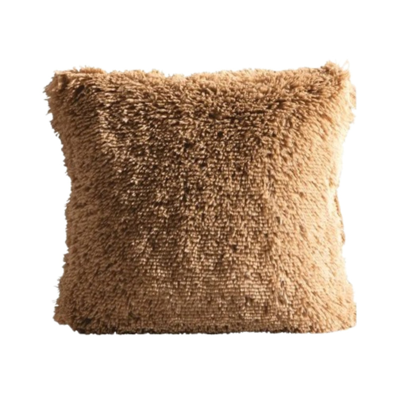Foto 1 | Cojín Textura Suave Shaggy Poliéster Caramel Concord
