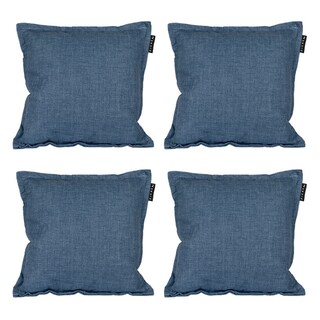Foto 1 | Cojin Decorativo Dicasa Cuadrado Set De 4 Kappa Belucci Ocean Azul