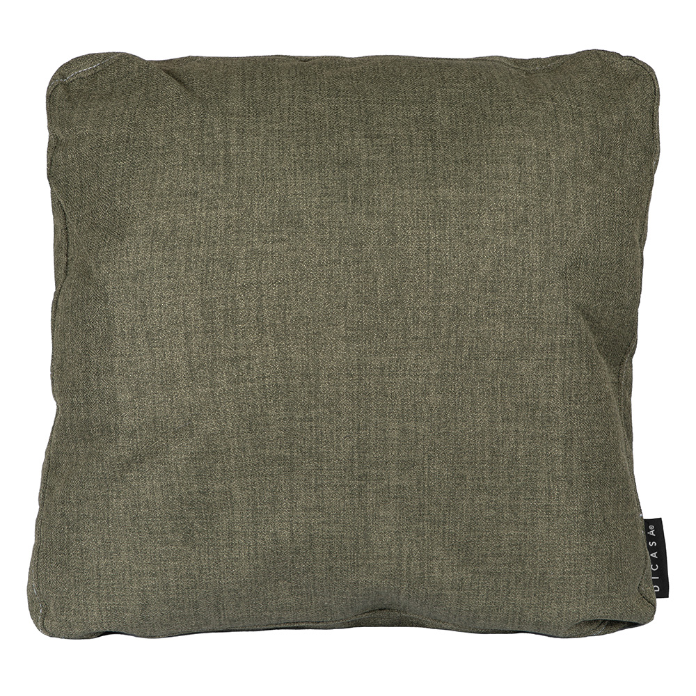 Foto 6 pulgar | Set De 3 Cojines (1 Cuadrado + 1 Cuad Gde Y 1 Rect) Kappa Zita Delta Belucci Olive Verde
