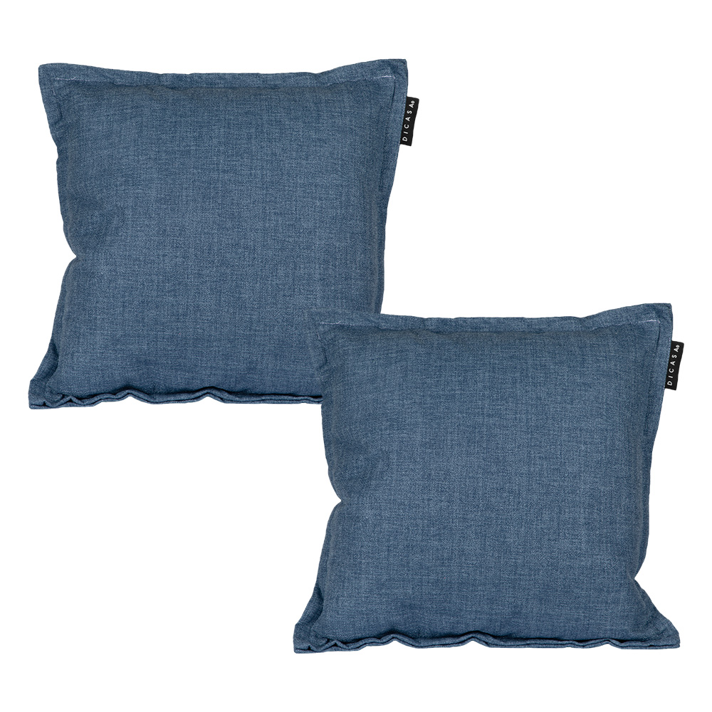 Foto 1 | Cojin Decorativo Dicasa Cuadrado Kappa Belucci Ocean Set De  Azul