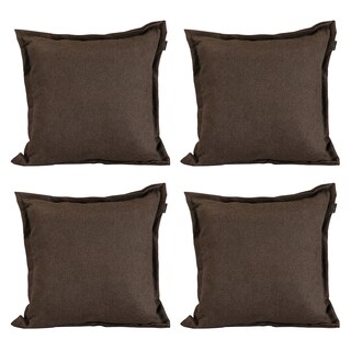 Foto 1 | Cojin Decorativo Cuadrado Set De 4 Kappa Enjoy Chocolate