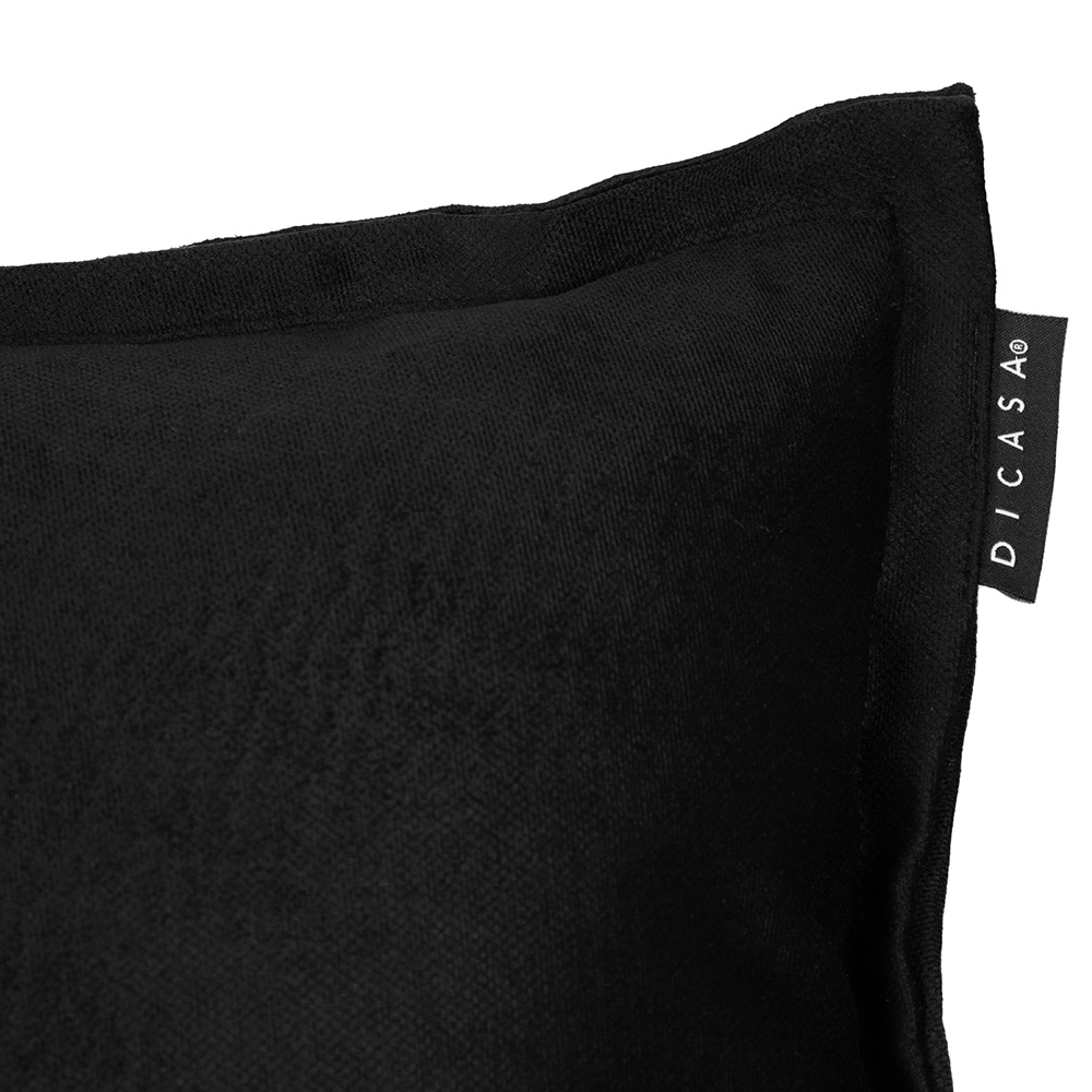 Foto 4 pulgar | Cojin Decorativo Cuadrado Kappa Negro