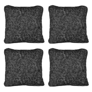Foto 1 | Cojin Decorativo Cuadrado Grande Set De 4 Zita Gris