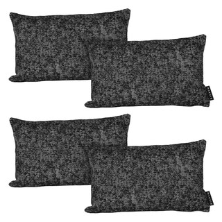 Foto 1 | Cojin Riñonera Decorativa Rectangular Set De 4 Delta Gris